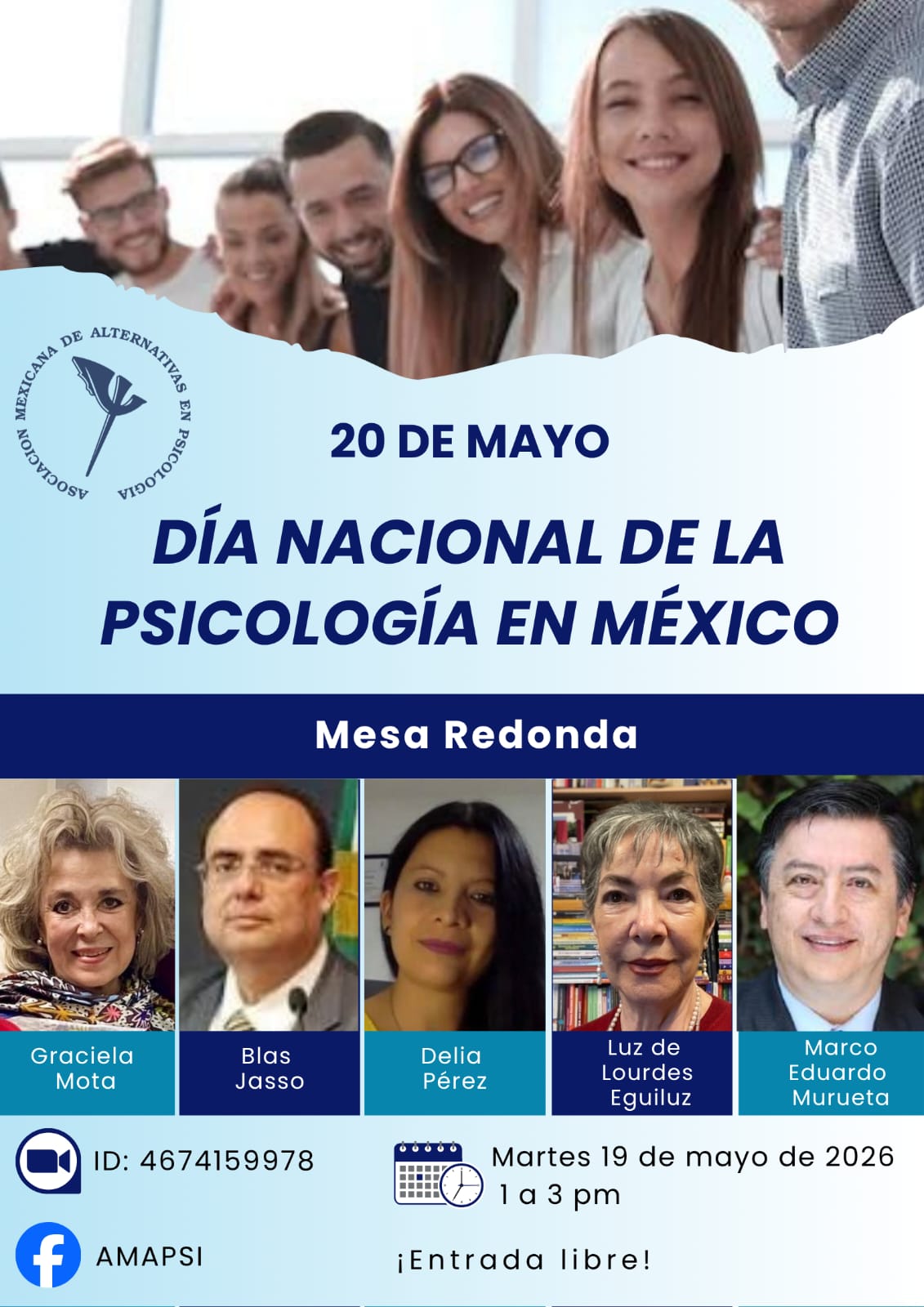 Día nacional de la psicología en México (mesa redonda)