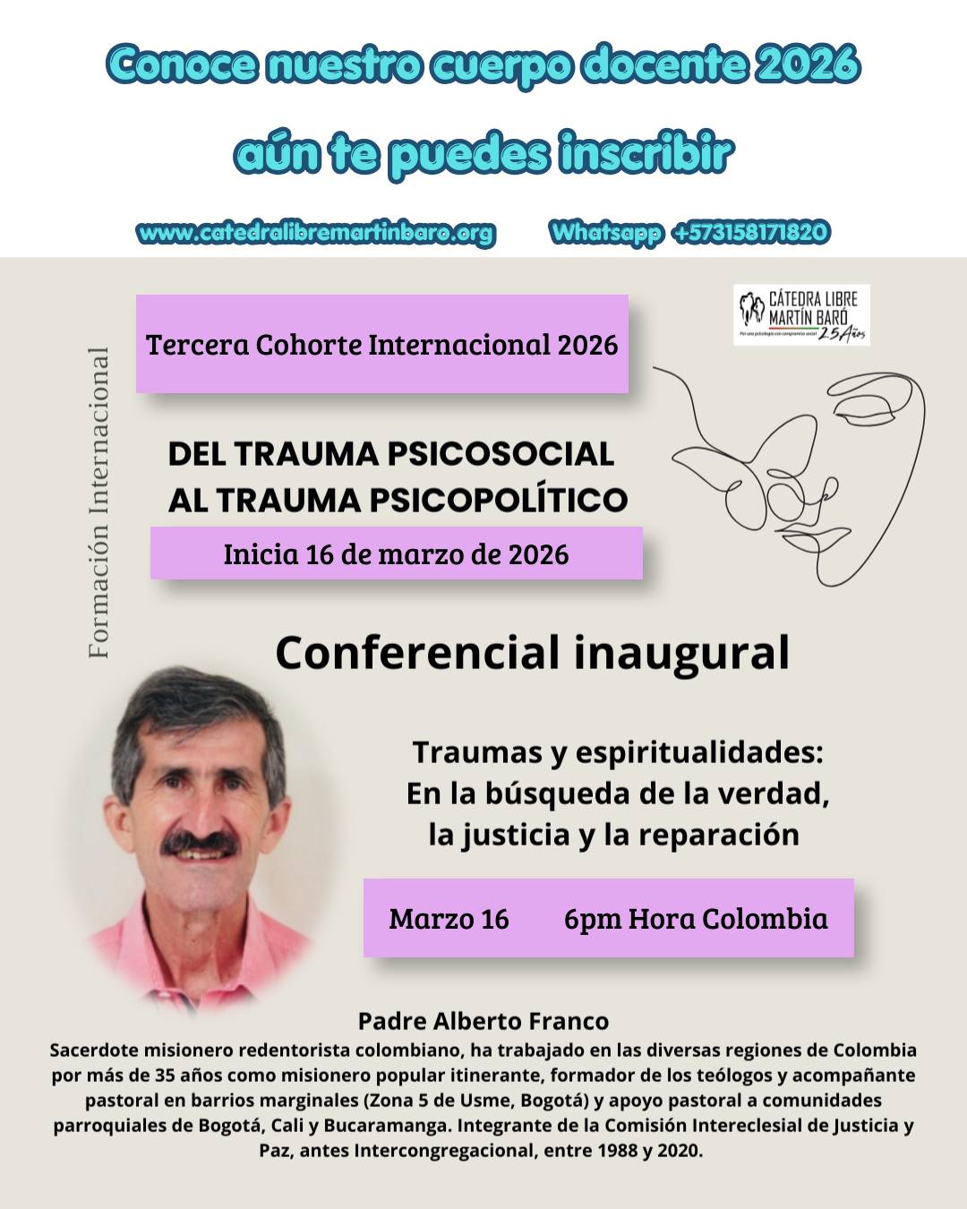 Traumas y espiritualidades: En la búsqueda de la verdad, la justicia y la reparación (conferencia inaugural)