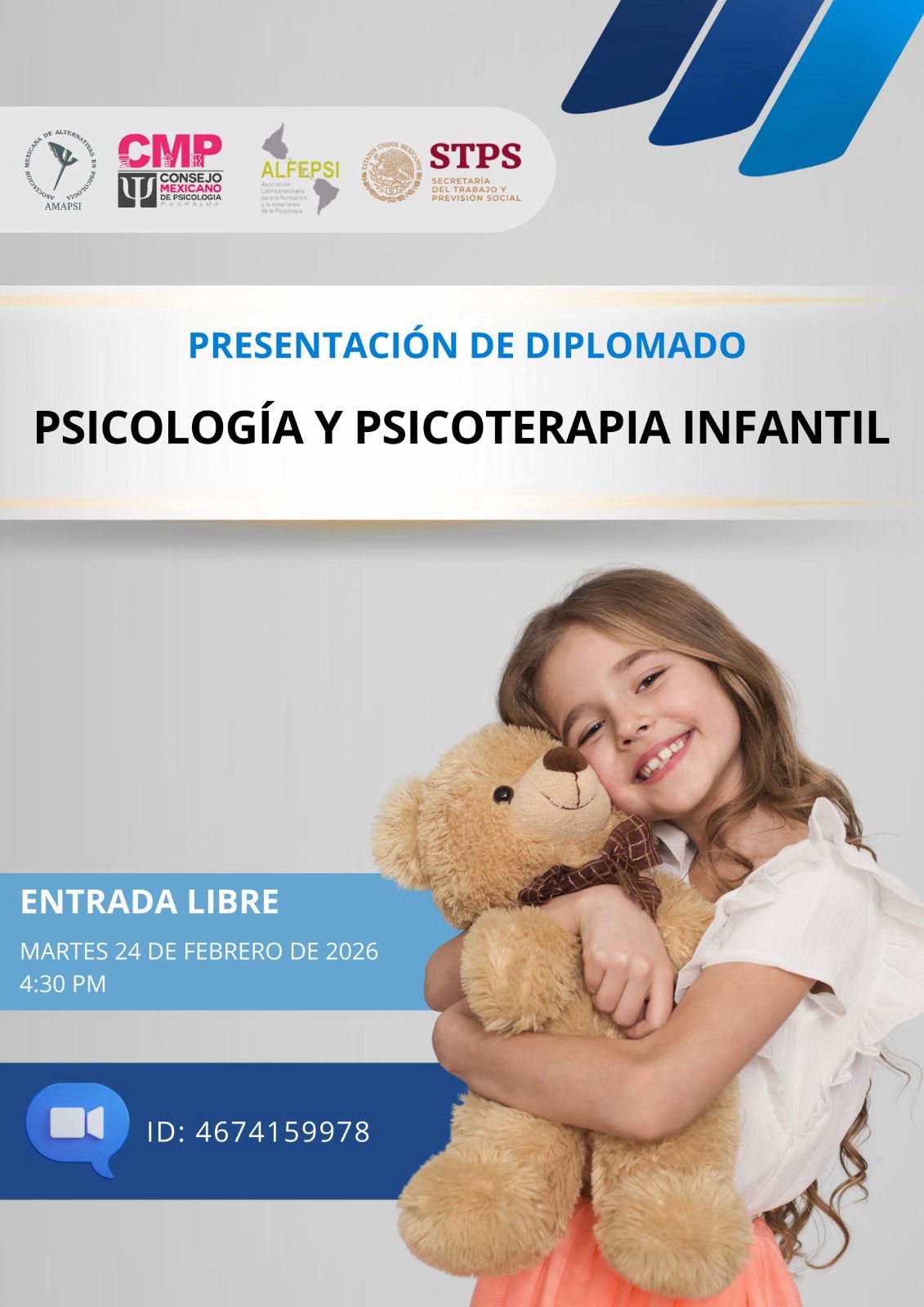 Presentación del Diplomado en Psicología y Psicoterapia Infantil