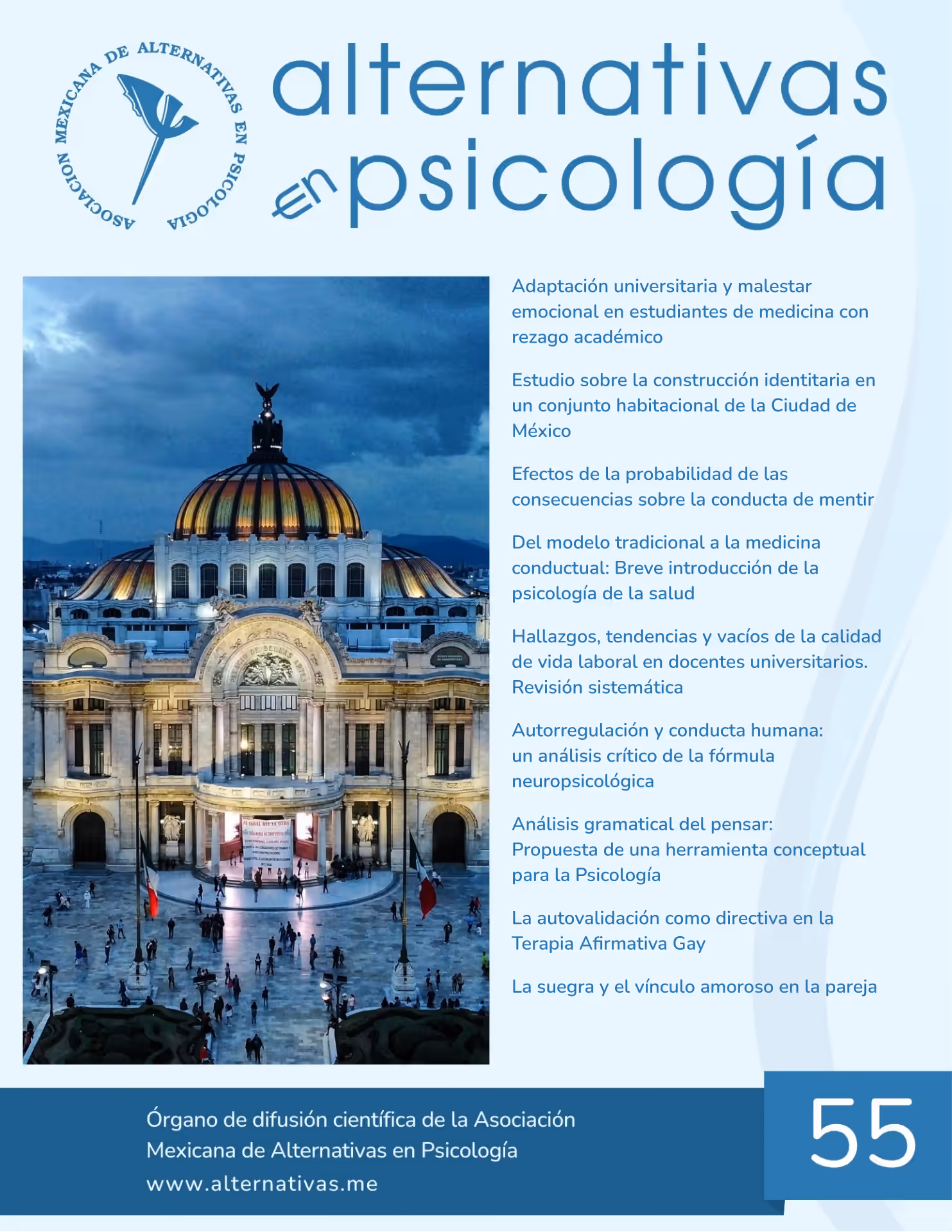 Revista Alternativas en Psicología. Número 55. Agosto – diciembre 2025